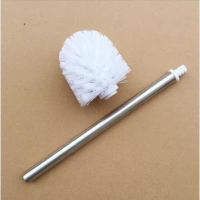 Replacement  Toilet Brush Home Use Portable Durable Accessories Cleaning Tool Scrub Long Handle Bathroom Stainless Steel