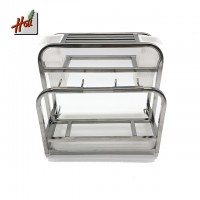 Professional Manufacturer High Quality Kitchen Sink Dish Drainer Organizer Metal Drying Dish 304 stainless steel Rack