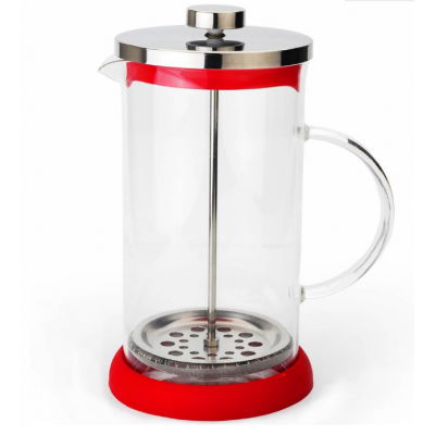 Hot Selling Heat-resistant Glass, Stainless Steel and ABS French Press