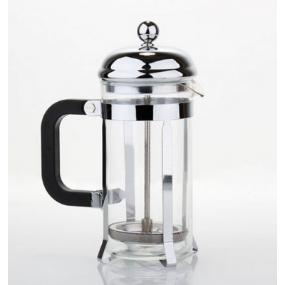 High Quality Wholesale Custom Cheap 350ML,600ML,800ML,1000ML High Quality Silver French Coffee Press