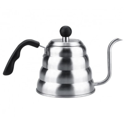 Hot selling product 1.2L 304 Stainless Steel Teapot Pour Over Coffee Kettle Gooseneck Spout Stove-top Teapot